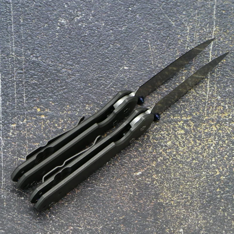 KANEDEIIA маленький складной нож Sebenza21 S35VN лезвие 6A14V титановая ручка Открытый Отдых Охота фрукты Ножи EDC инструмент