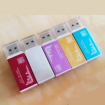 

Aluminium Alloy Case Four-in-One Multi-functional Xiangyun 638 Card Reader USB2. 0 Card Reader