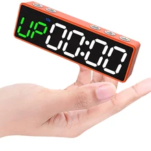 Bluetooth App Control Plastic Digital Programmable Interval Timer Wall Clock