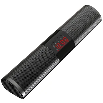 

Bluetooth Speaker 10W Built-in 4400MAh Battery soundbar wireless Speaker with display mobile charging Bluetooth 5.0 speakers
