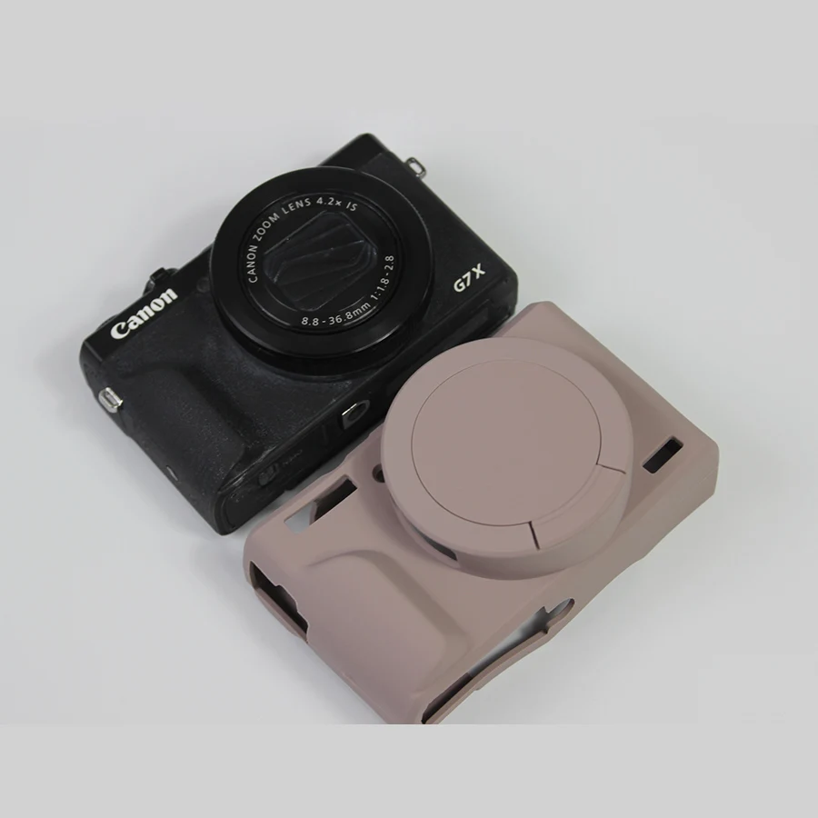 Портативный мягкий силиконовый резиновый чехол для камеры Canon G7X MarkIII G7X3 G7XM3 G7XII G7XM2 G7X2 G7XIII Защита корпуса