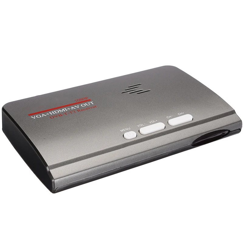 Цифровая ТВ приставка 1080P HDMI DVB T/T2 тюнер приемник наземный VGA AV CVBS для ЖК/CRT