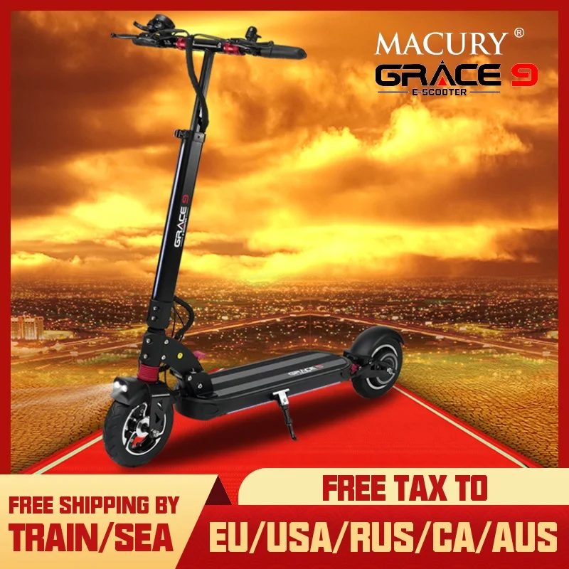 Macury GRACE9 электрический скутер GRACE & ZERO 9 Ховерборд 2 колеса 8 дюймов для взрослых ZERO9 5