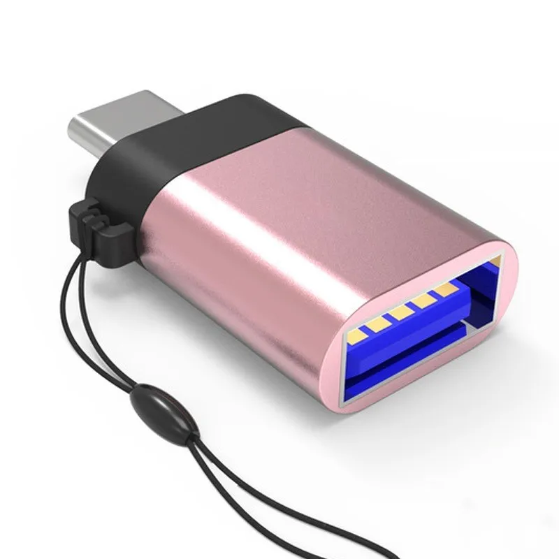 2 шт. OTG адаптер USB C штекер USB 3,0 Женский адаптер 2 в 1 конвертер применимый клавиатура мышь Поддержка OTG особенности оборудования