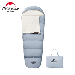 Naturehike Outdoor Ultralight Children Single Sleeping Bag1 Person Cotton Child Camping Sleeping Bags Stitching Design