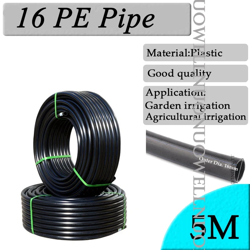 5Pcs 16 To 20 25mm PE Pipe Connectors Garden Watering Hose Straight Connector Agricultural Irrigation fittings Reducer Adapter images - 6