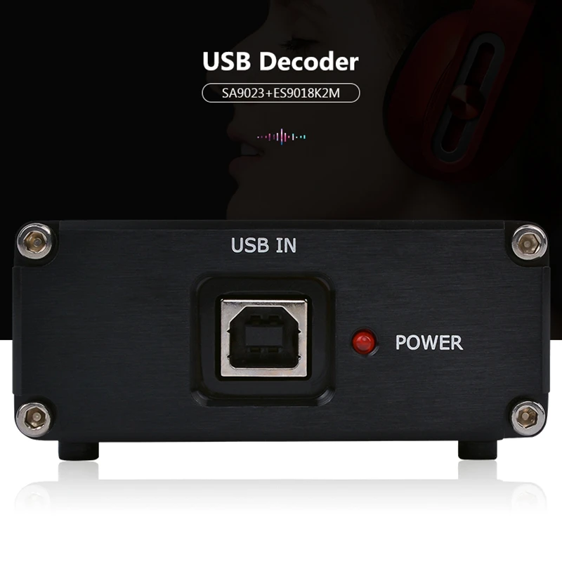 AAAE Top-Sa9023+ Es9018K2M Fever аудио декодер плата Aux Dac звуковая карта поддержка 24 бит 96 к декодирование для усилителя домашнего кинотеатра
