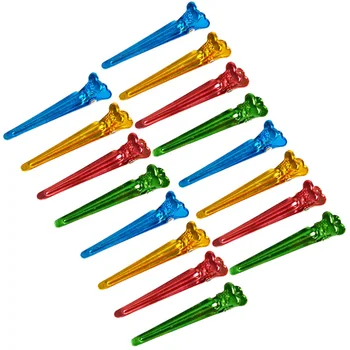 

1 Box 50pcs Haidressing Clips Simple Bobby Pins Aluminum Positioning Clip Small Duck Mouth Clip Hair Accessories (Mixed Color)