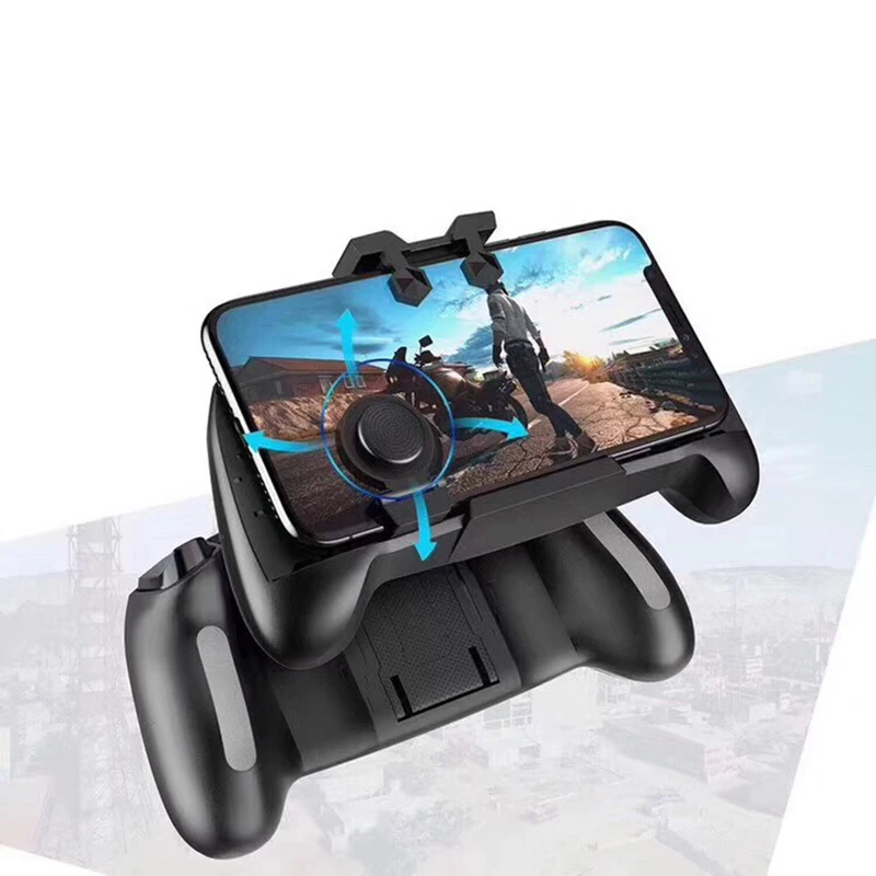  For PUBG Mobile FPS Games Fire Button Holder Bracket Hand Grip Gamepad Trigger Joystick Aim Key L1R