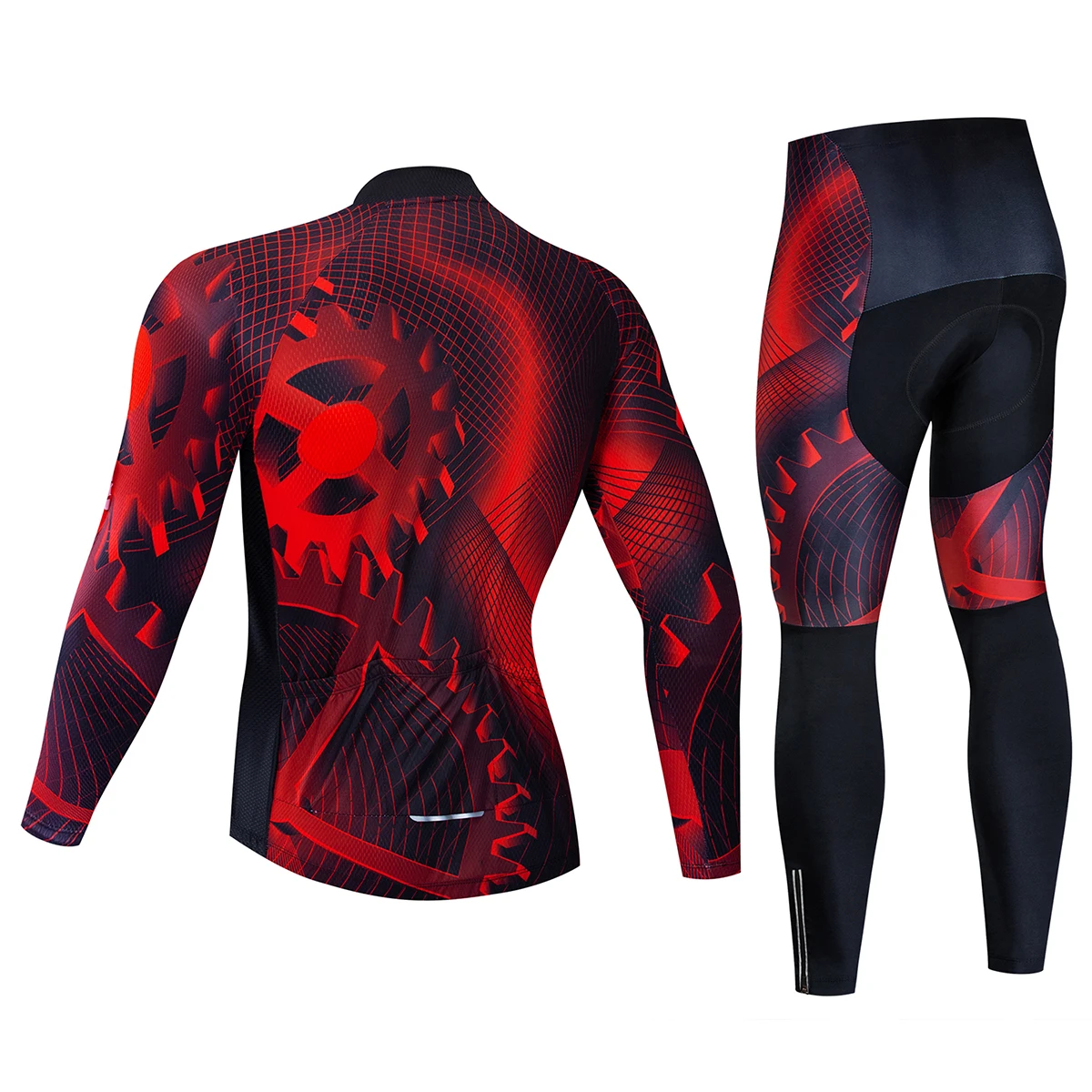 Winter Thermal Fleece Cycling Clothing Sets Men Road Bike Clothes Kit Bicycle Jersey Triathlon Suit Mtb Uniform Jacket Wear