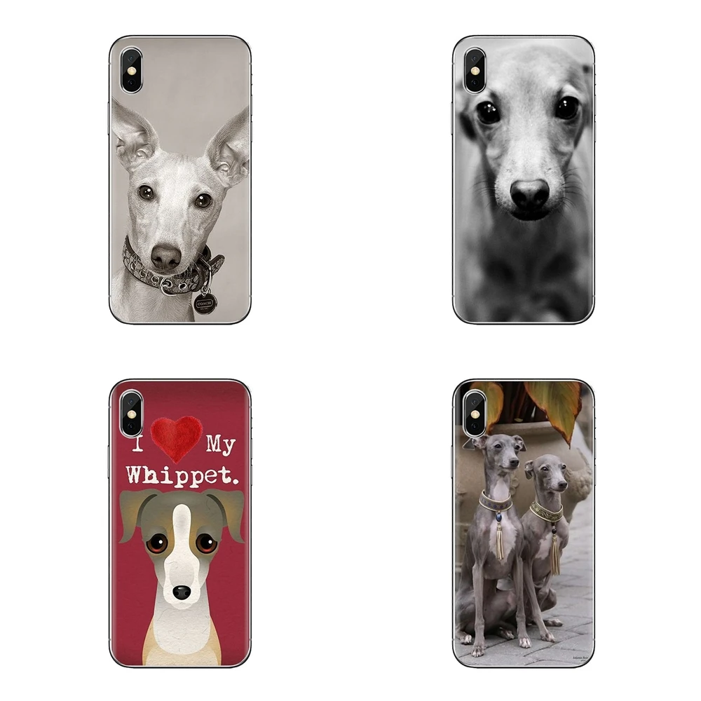 I Love My Whippet dog puppies Phone Covers For iPhone XS Max XR X 4 4S 5 5S 5C SE 6 6S 7 8 Plus Samsung Galaxy J1 J3 J5 J7 A3 A5 |