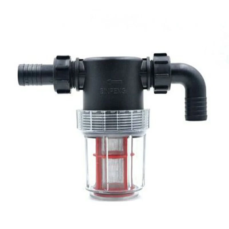 HLZS-19Mm Stainless Steel Large Flow Visible Filter Transparent Water Pipe Pre-Filter Garden Irrigation Agriculture Tool