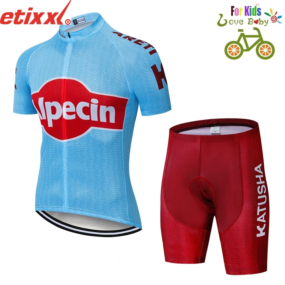 Детская спортивная одежда для велоспорта Pro team LOTTO, дышащая велосипедная одежда Ropa Ciclismo, быстросохнущая велосипедная одежда с коротким рукавом - Цвет: 10