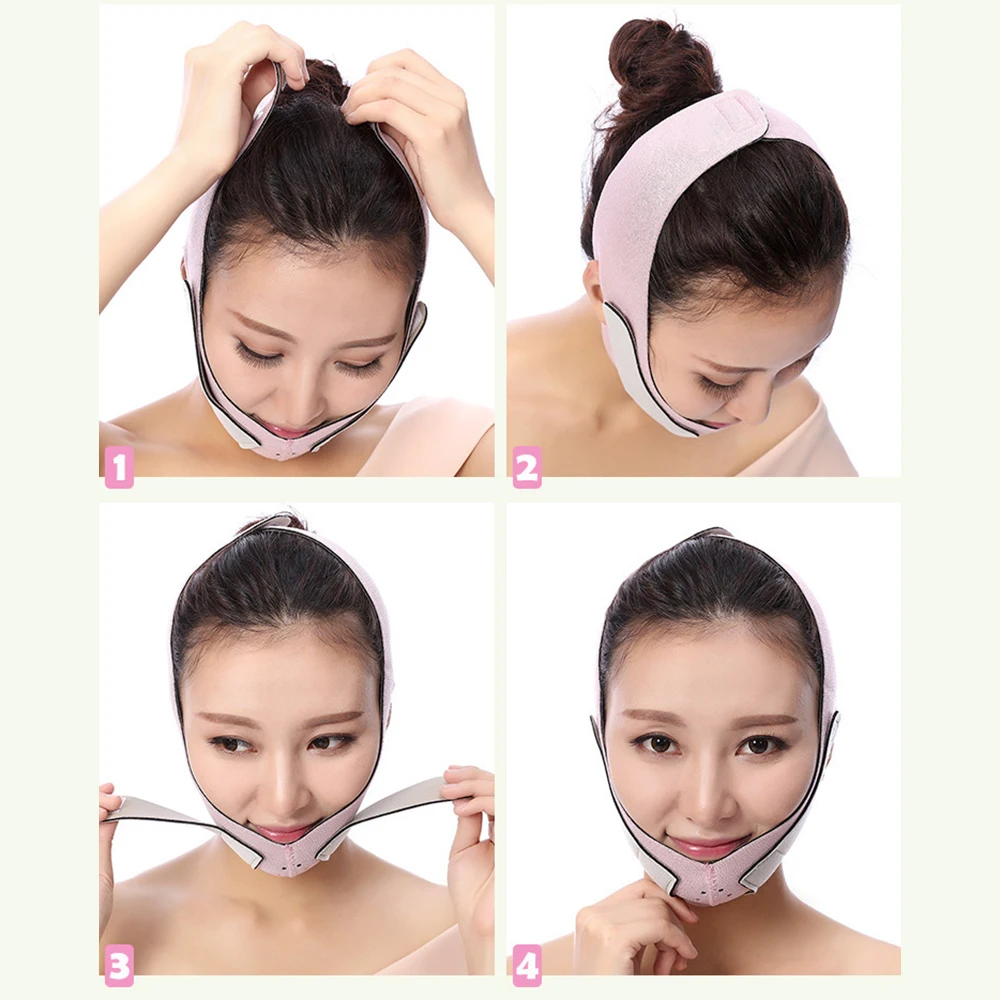 Firming Mask V-Line Lift Up Mask Cheek Chin Neck Slimming Thin Belt Strap Beauty Delicate Facial Face Care Tool Hot Sale