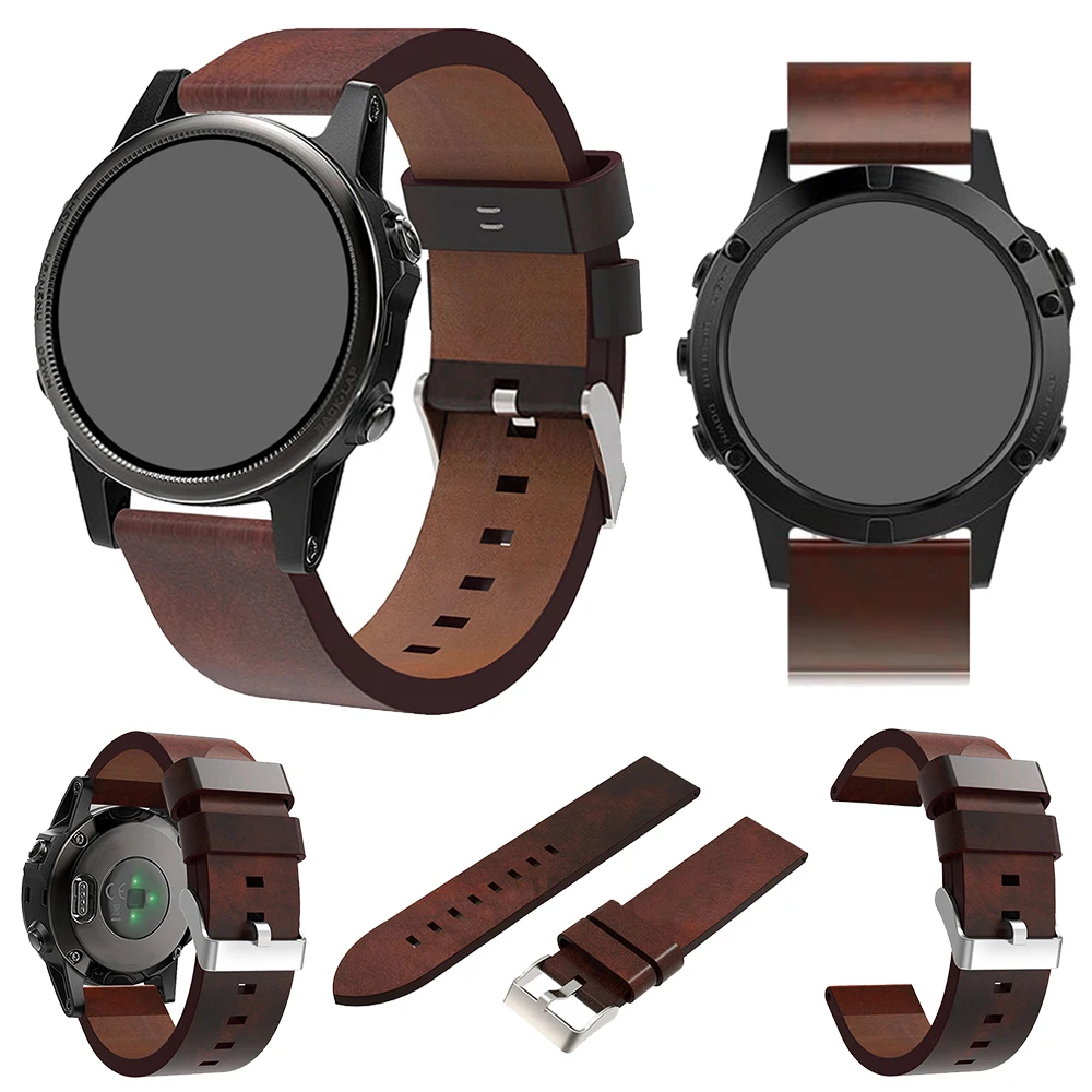Замена наручных браслетов ремешок для Garmin Fenix5S Plus ремень роскошные кожаные часы ремешок для Garmin Fenix5S ремешок для часов