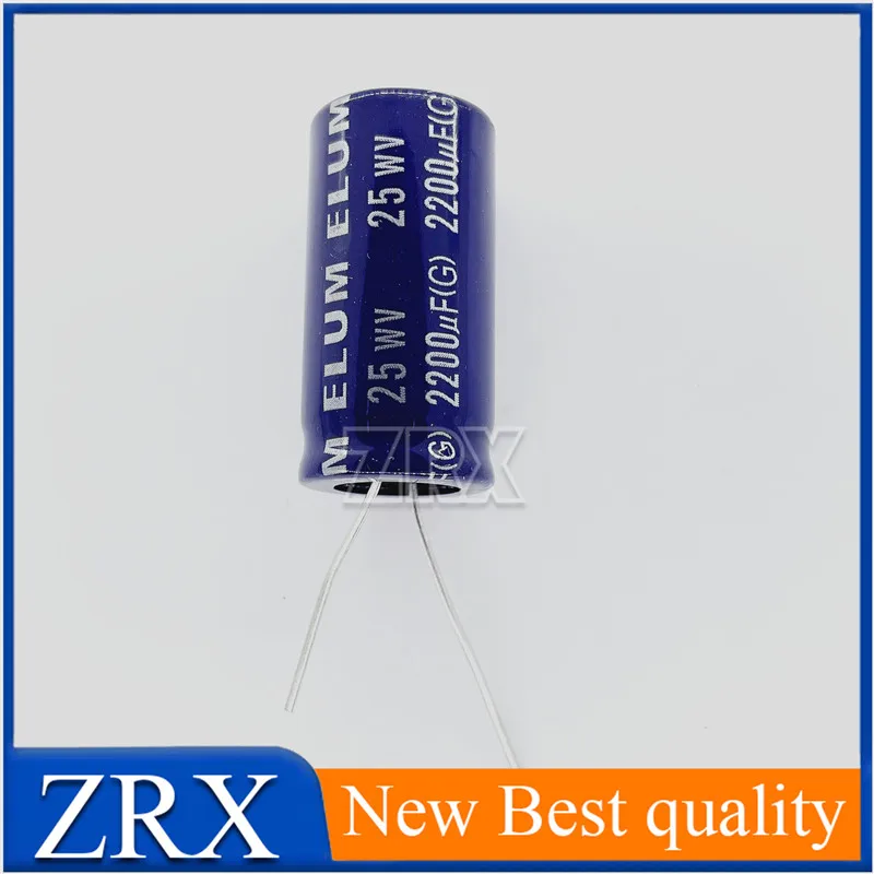 5 шт./лот новый оригинальный 25v2200uf 2200 мкФ Elum частотное деление бесэлектродный NP