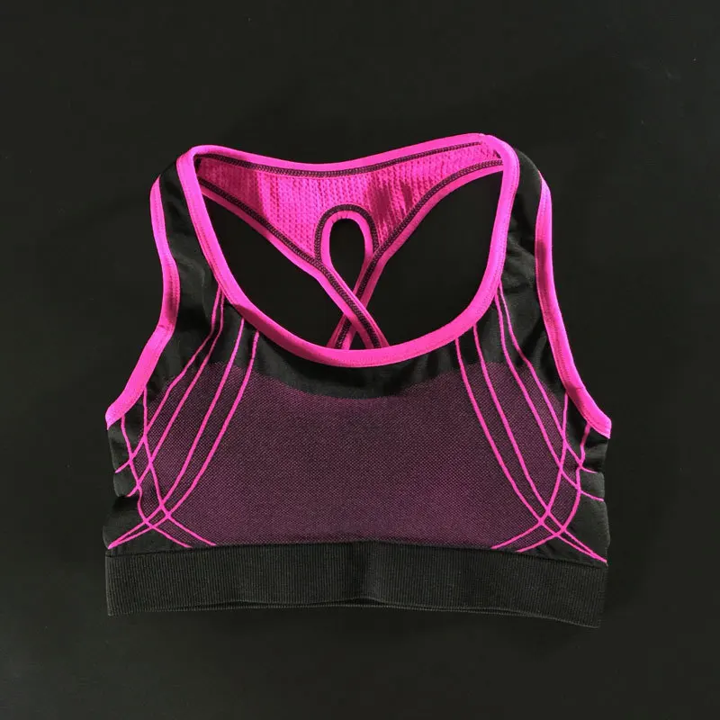 lady fitness vest type bra summer quick-drying running rims shockproof underwear vests