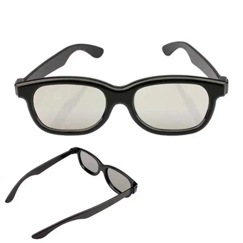 Polarized 3D Glasses Black Movie DVD LCD Video Game Theatre Circular LHB99 Polarized 3D Glasses Black Movie DVD LCD Video Game Theatre Circular LHB99
