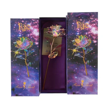 

Multiple Colour Rose For Valentine's Gifts LED Rose Lamps Christmas Luces Led Decoracion Led Lights