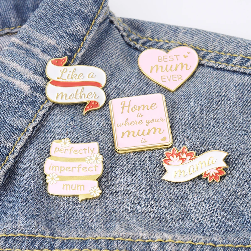 Wholesale Round Insignia Enamel Pins Motivational Quote Brooches Cute  Backpacks Clothes Badge Lapel Pins Jewelry Gift for Friend - AliExpress