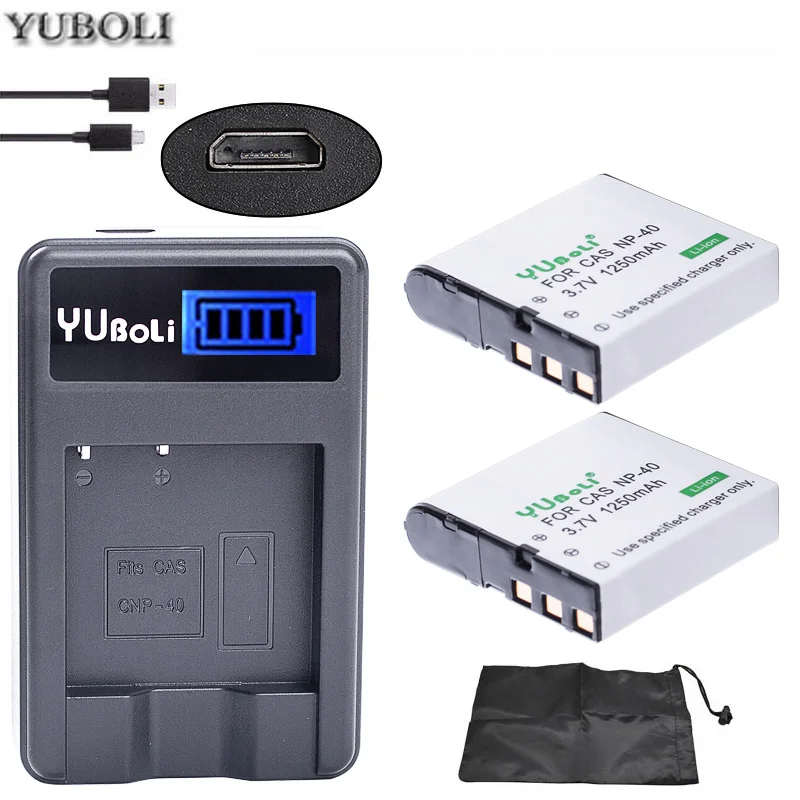 charger and 2battery Высокое качество акумуляторная батарея NP-40 NP 40 NP40 Камера Батарея пакет для объектива с оптическими зумом Casio EX-Z30 Z40 Z50 Z55 Z57 Z750 EX-P505 P600 P700 PM200 Камера - Цвет: charger and 2battery