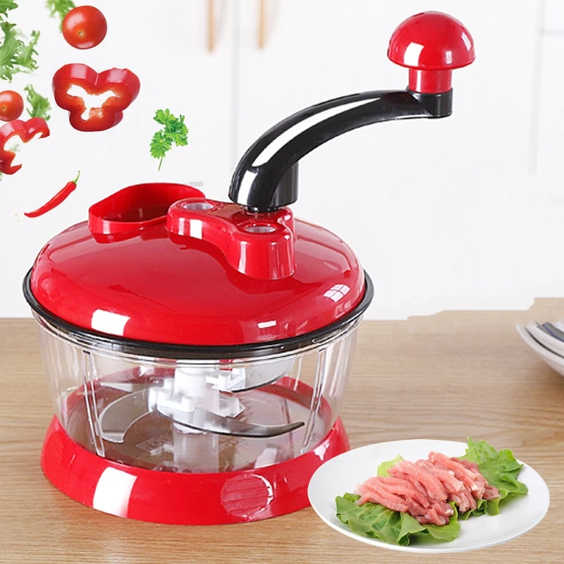 Многофункциональный ручной кухонный комбайн Мясорубка измельчитель овощей измельчитель резак яйцо блендер большой емкости кухонный гаджет