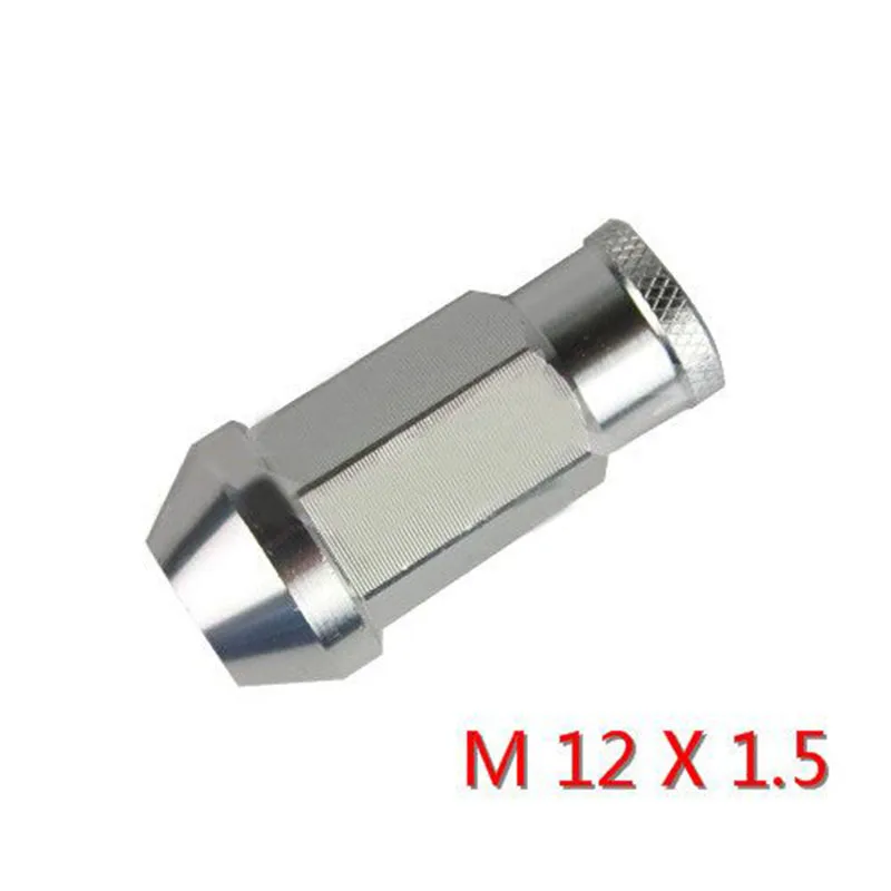 

20pcs Car Auto M12x1.5 Wheels Rims Hub Nuts Alloy Durable For Ford Honda Toyota
