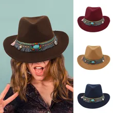 Winter Men& Women's Woven Cowboy Hat Classic Cattleman Outdoor Hat fashion solid unisex skullcap Sports Multi-function Caps