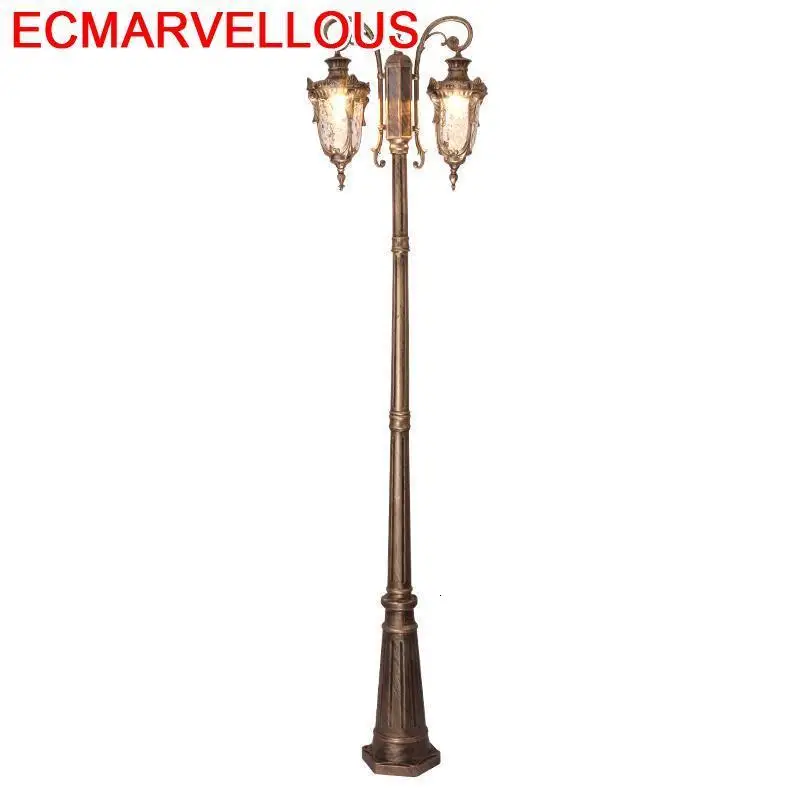 Уличный фонарь Jalan Tenaga Surya Eclairage Exterieur Straatverlichting Giardino Off Road Lampione Декор Uliczna светодиодный уличный фонарь