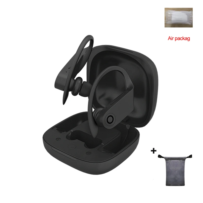Wireless B and Bag B10 TWS, беспроводные Bluetooth наушники, Спортивная гарнитура, наушники, 3D стерео Водонепроницаемая гарнитура с беспроводной зарядной коробкой, PK I9000 TWS - Цвет: Wireless B and Bag