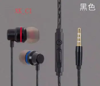 

2016 Brand New Stereo Earphone For Lenovo K5 Note Earbuds Headsets With Mic Remote Volume Control Earphones