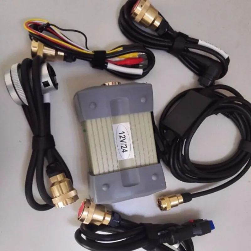 

12v/24v MB Star C3 Full chip With 5 Cables Auto Diagnostic tool MB C3 without HDD MB Star C3 Support for cars and trucks