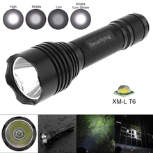 

SecurityIng Super Powerful LED Flashlight XM-L T6 Torch USB Rechargeable Linterna Waterproof Lamp Ultra Bright Lantern Camping