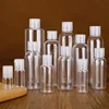 1Pc 5/10/30/50/80/120/200/250 Ml Plastic Transparent Bottle Butterfly Cap Makeup Tool Sub-bottling Clamshell Bottle ► Photo 2/6