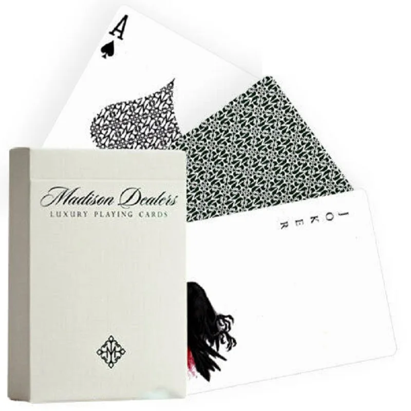 Ellusionist Green Madison дилеры игральные карты велосипедная колода USPCC Коллекционная