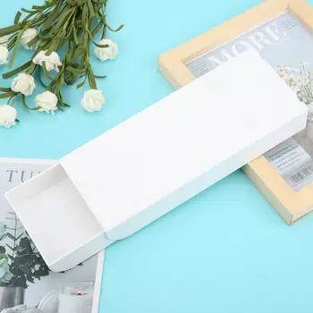 

Under Paste Desk Organizer White ABS Plastic Desk Storage Box Stationery Office Supplies