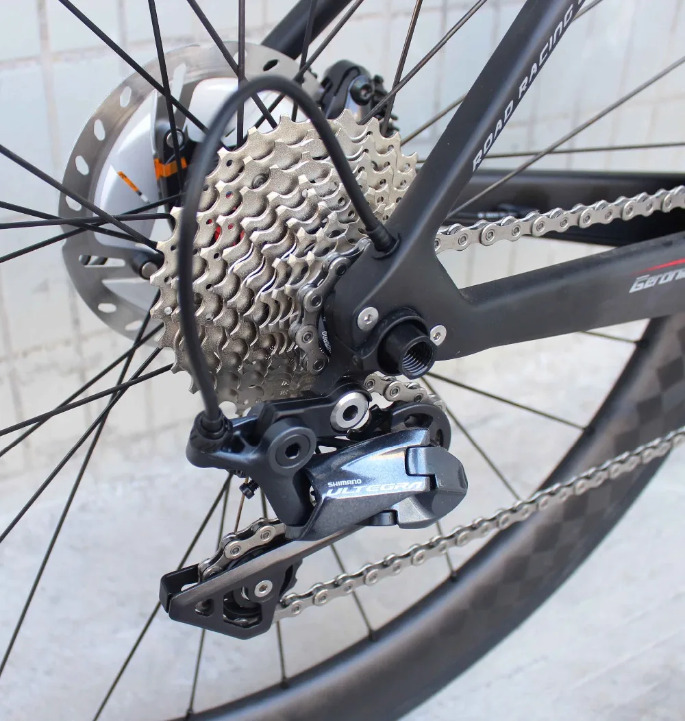 RD525 Aero Disc Road carbon frame road bike complete R8050 Di2  2*11S 49,52,54,56,58cm OEM products carbon frame full bicycle