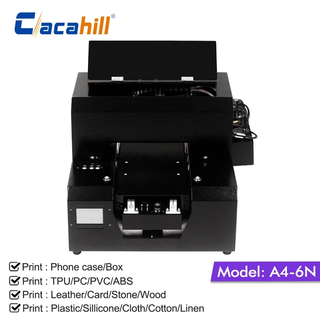 Small Adhesive Sticker Printer Machine A4 Desktop Label Printer 6 Colors  Inkjet Sticker Printing Machine - AliExpress