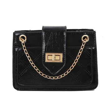 

Sewing Thread Checkered Women Shoulder Bags New Arrive Fashion Luxury Women Handbags Women Crossbody Pu Leather Shoulder Bags