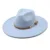 2022 Fedora Hat Women Big Wide Brim 9.5cm Vintage Khaki Felted Jazz Hat Winter Formal Dress Cap sombreros de mujer 20