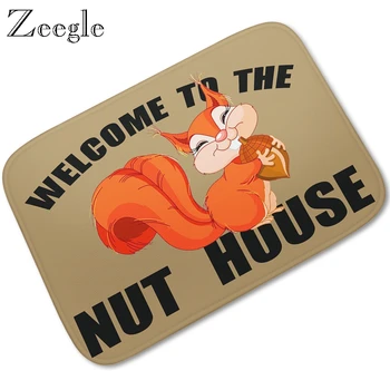 

Zeegle Door Welcome Mat Floor Carpet for Living Room Absorbent Bathroom Mats Bedroom Carpet Bedside Rugs Foot Mat Child Carpet