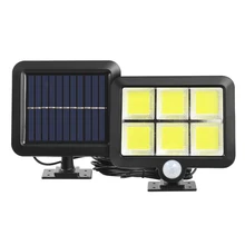 COB 120LED Solar Light Outdoor Motion Sensor Wall Light Waterproof Garden Lamp Emergency Pathway Yard Street Lamp Dropshipping