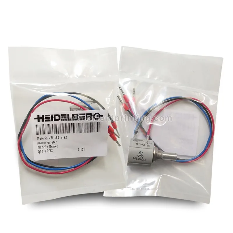 Новинка оригинальный роторный потенциометр Sm102 CD102 Sm74 71 186.5172 10K запчасти для машин