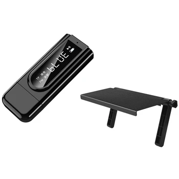 

Adjustable Sn Top Shelf Desktop Computer Monitor Shelf & K9USB 5.0 Bluetooth Receiver AUX Bluetooth Adapter