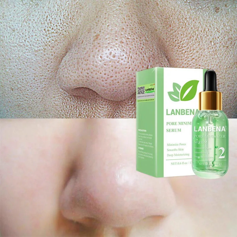 

17ml Blackhead Removing Liquid Mask Pore Cleaning Shrink Liquid with 100Pcs Removal Strips Face Skin Care Products