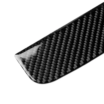 

Box Storage Trim Cover Central For Ford Mustang 2015-2019 1pc Car Auto Carbon Fiber