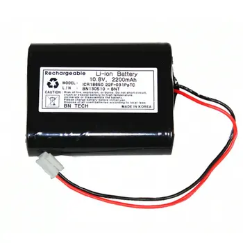 

Best 2600mAh NEW Oximeter battery for BIONET compact 5 ECONet BN130510-BNT COMPACT7 COMPACT5-26 icr18650 22f-031pptc