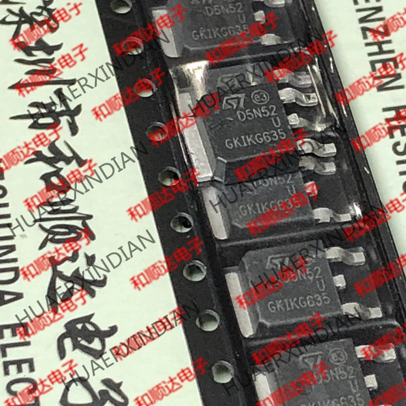 20 шт./лот D5N52U STD5N52U-252 525V 4.4A на