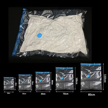 

Vacuum Bag Storage Home Organizer Transparent Border Foldable Clothes Organizer Seal Compressed travel Saving Space Bags Package