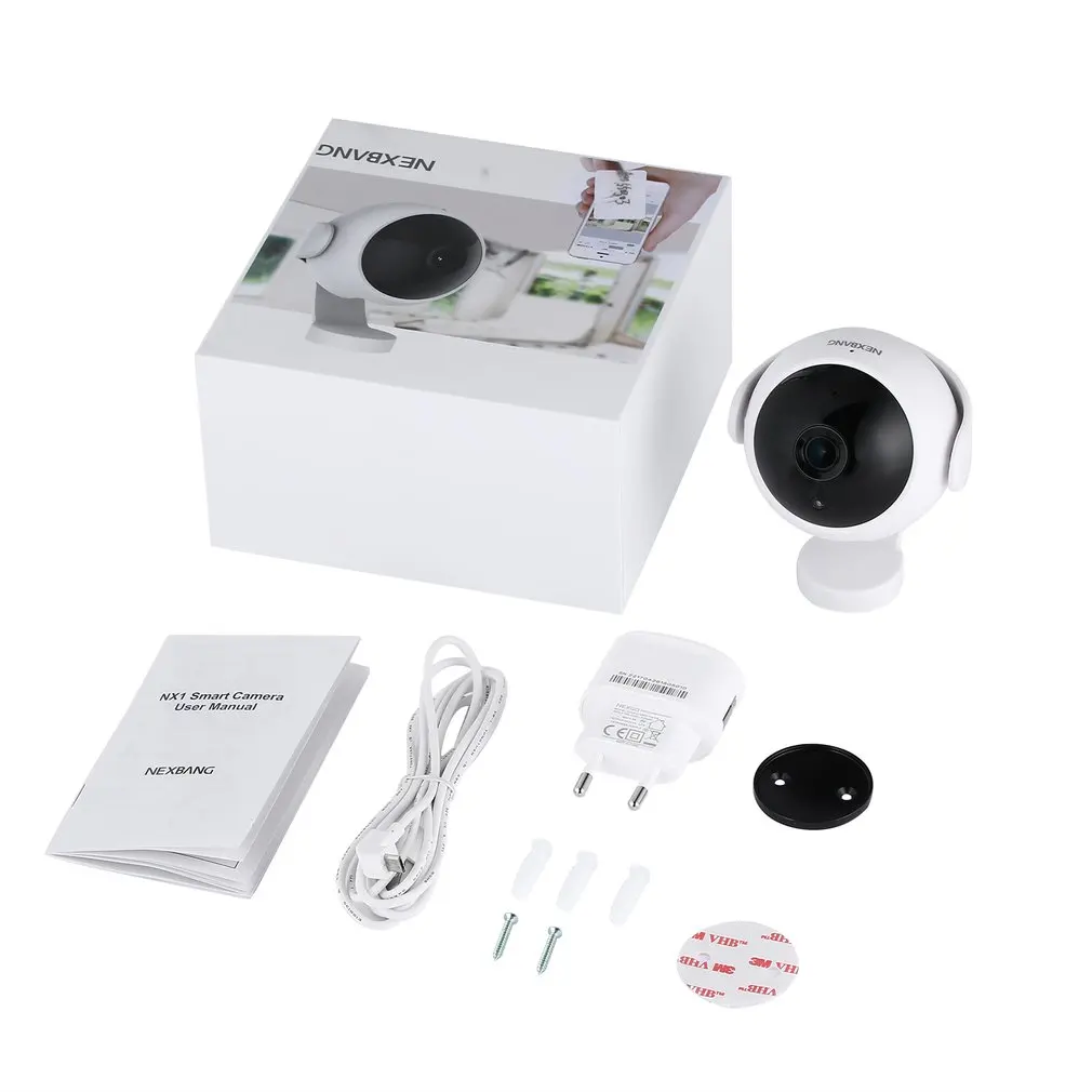 

720P Wireless Wifi IP Camera Home Surveillance System Video Security Camera with Two-Way Audio Night Vision Motion Detection
